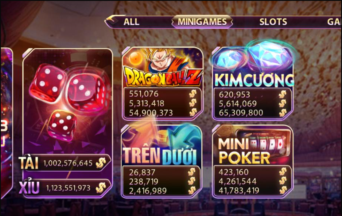 Mini game Gemwin - Trải nghiệm game đổi thưởng có 102