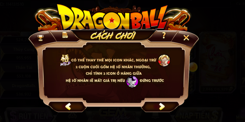 Hướng dẫn cách chơi Dragon Ball