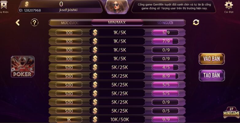 Những bí kíp chơi bài Poker trực tuyến hay và hiệu quả