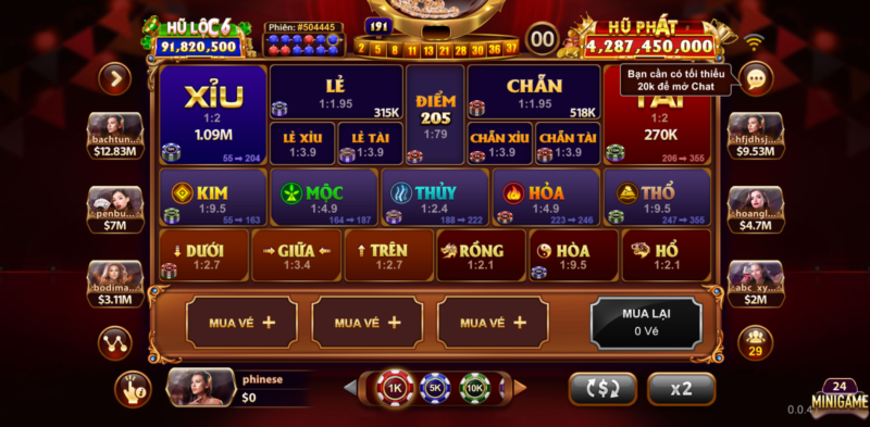 Giới thiệu về tựa game Keno Lộc Phát