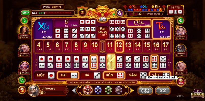 Kinh nghiệm chơi Sicbo Tài Phú hay mà bạn nên biết