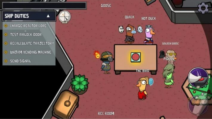 Những tính năng trong Goose Goose Duck