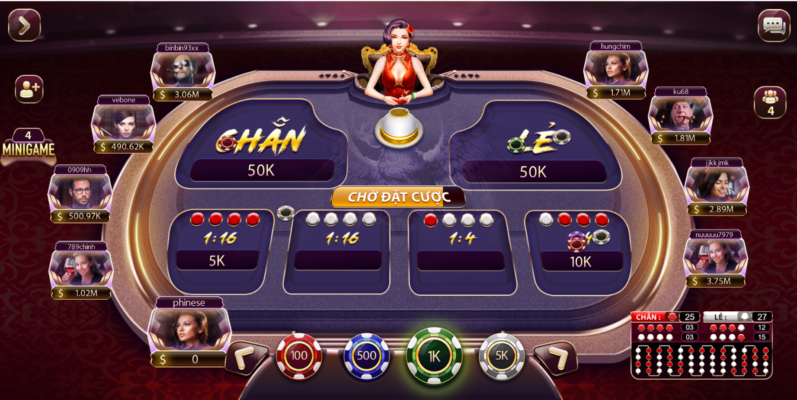 Chơi Xóc đĩa Gemwin như thế nào?