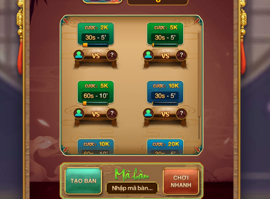 Cách Sắp Xếp Bàn Cờ Úp