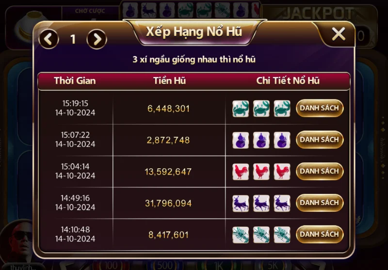 Bầu Cua Gemwin - Khám Phá Tỷ Lệ Xuất Hiện Biểu Tượng