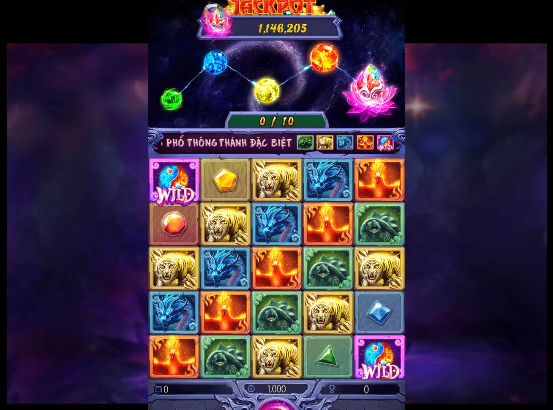 Khám phá game nổ hũ Slots 4 Thần Thú GemWin - Bí quyết chinh phục