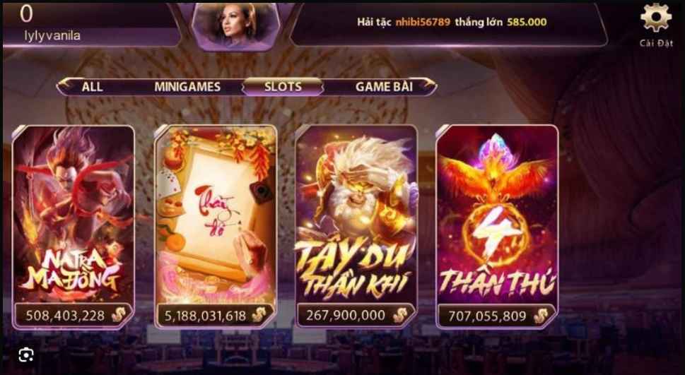 Khám phá game nổ hũ Slots 4 Thần Thú GemWin - Bí quyết chinh phục